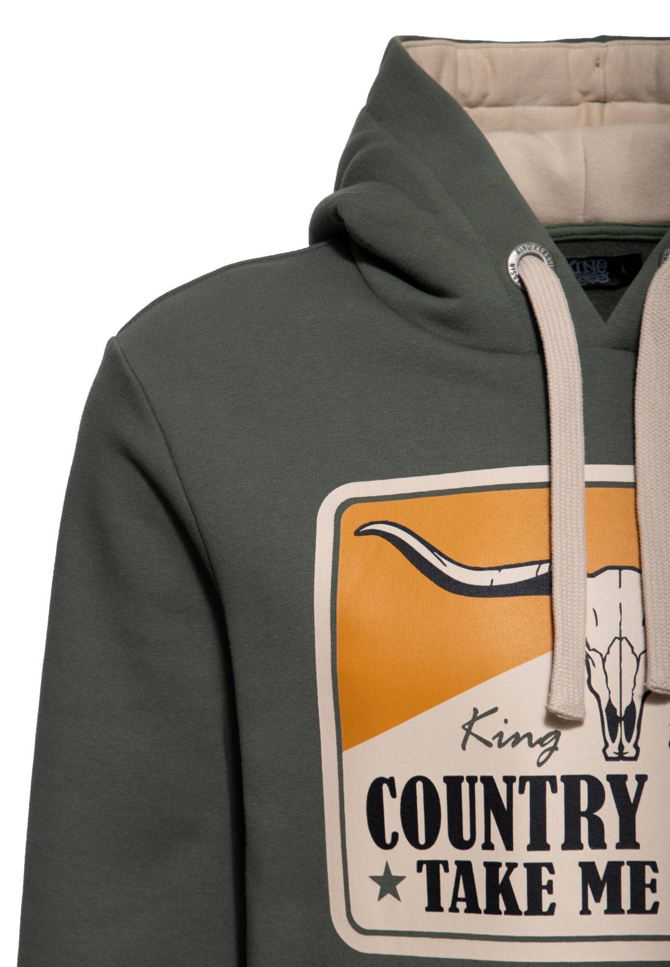 KING KEROSIN – Hoodie - Homem por atacado – Hoodie «Country Roads»8