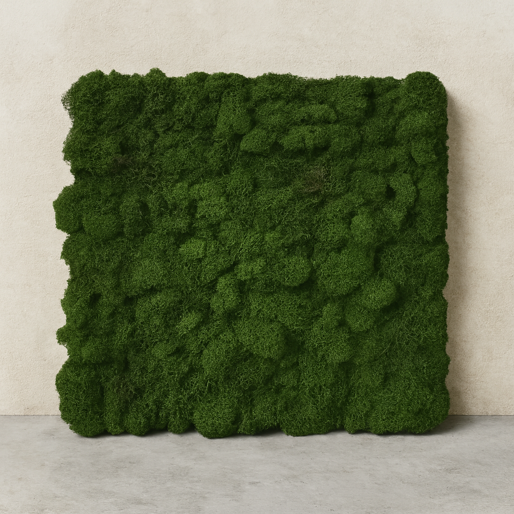 Moss & Stone Gardens – wholesale Dimensionell/3D-väggkonst – Mossväggpanel (Mörkgrön) | 1 kvadratfot0