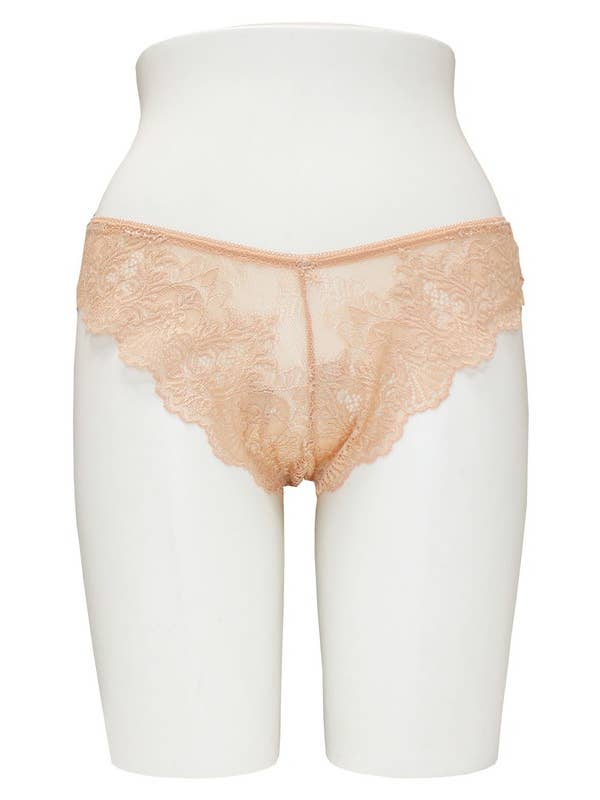 Best Underwear Line - Wholesale Underwear - Women's - Floral Lace Thong-YM-33340-THG