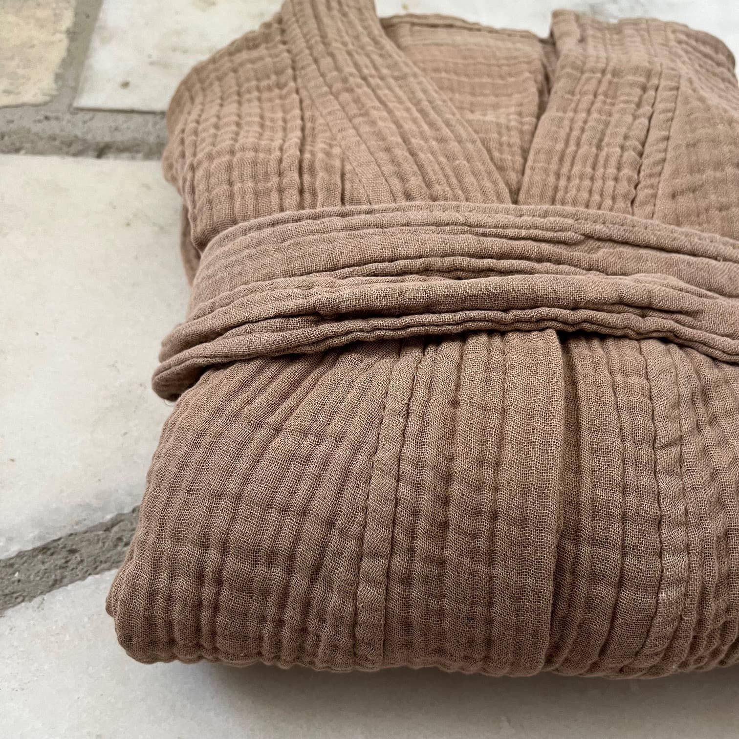 loom.ist - Wholesale Robe - Unisex - Muslin Bathrobe23