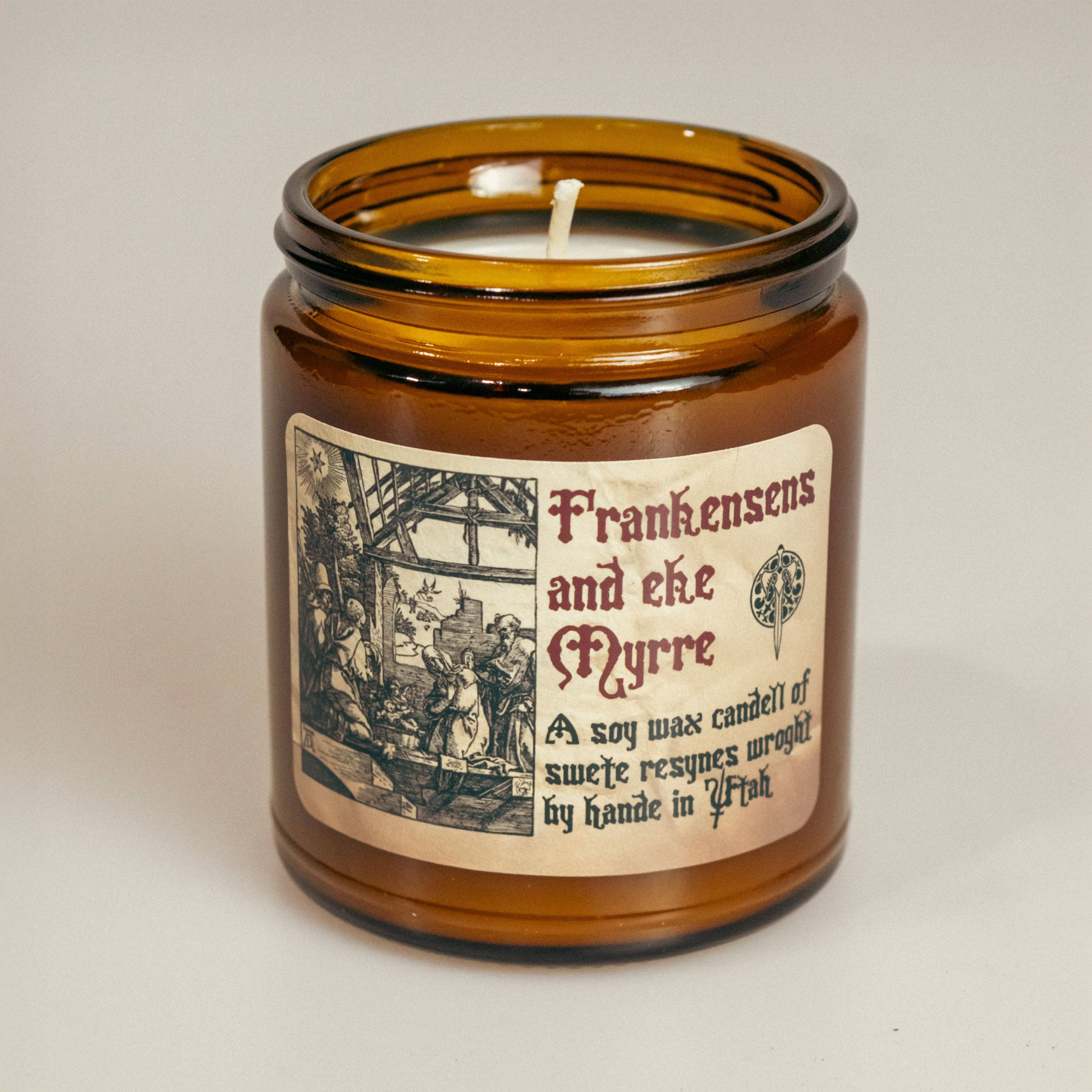 We Geek Together - Wholesale Jar/Filled Candle - Frankincense and Myrrh Candle3