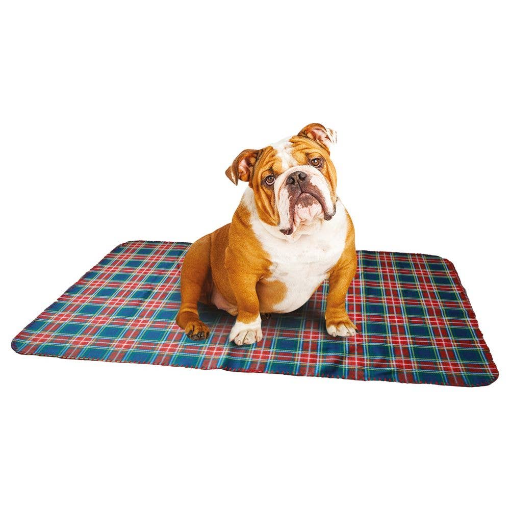 Croci - Wholesale Pet Blanket - Cat/Dog - Fleece dog blanket - Tartan