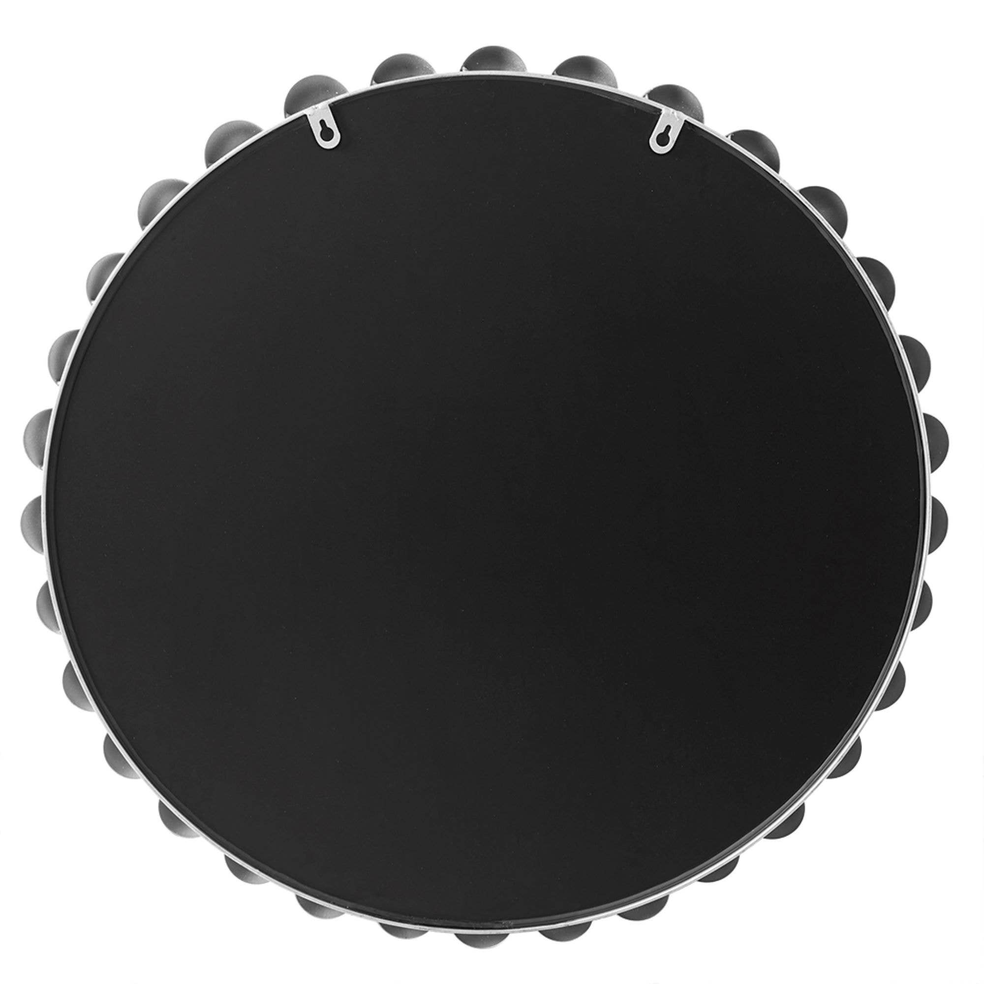 Olliix - Wholesale Wall Mirror - Round Iron Framed Wall Decor Mirror, Silver16