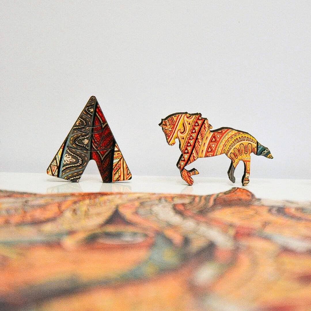 Lubiwood - Wholesale Puzzle - Adult - Majestic Horse Jigsaw A4 Premium Box6