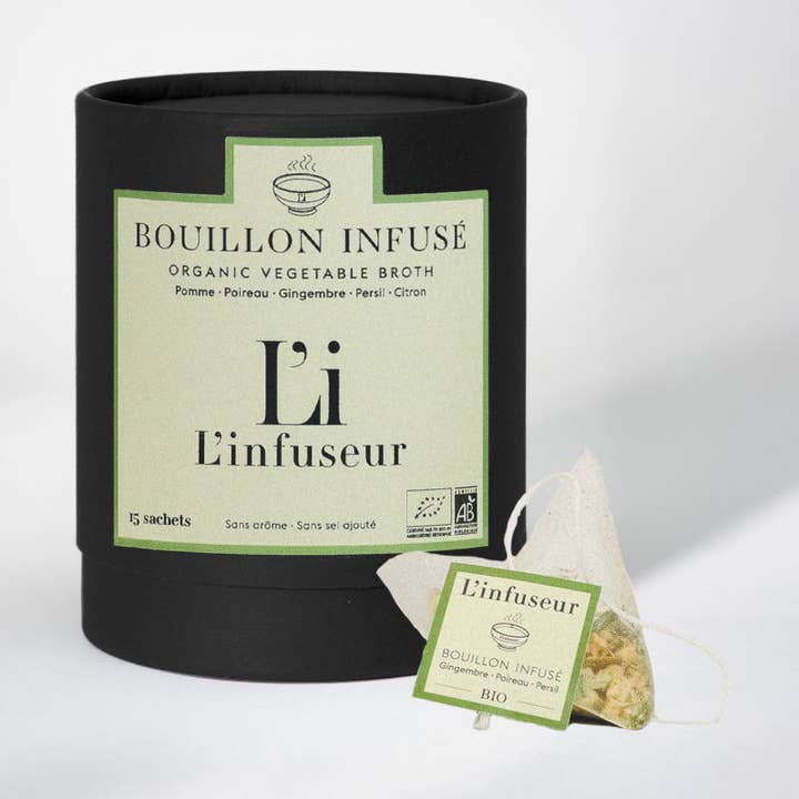 L'INFUSEUR - Wholesale Health/Detox Tea - Organic Leek/Ginger infused broth0
