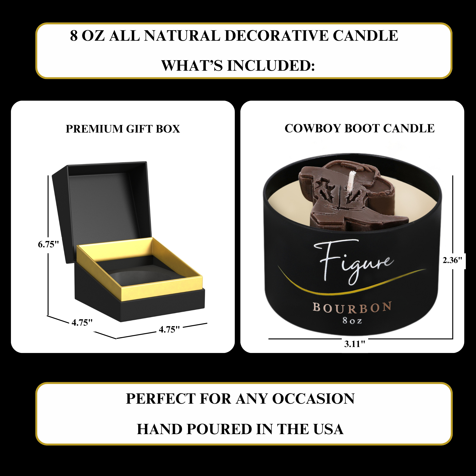 Figure - Wholesale Novelty Candle - Cowboy Boot11