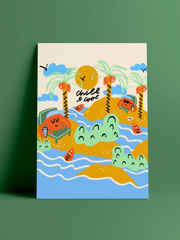 Skriv UT I DET VILDA KYLA & COOL för wholesale av STUDIO ARDE