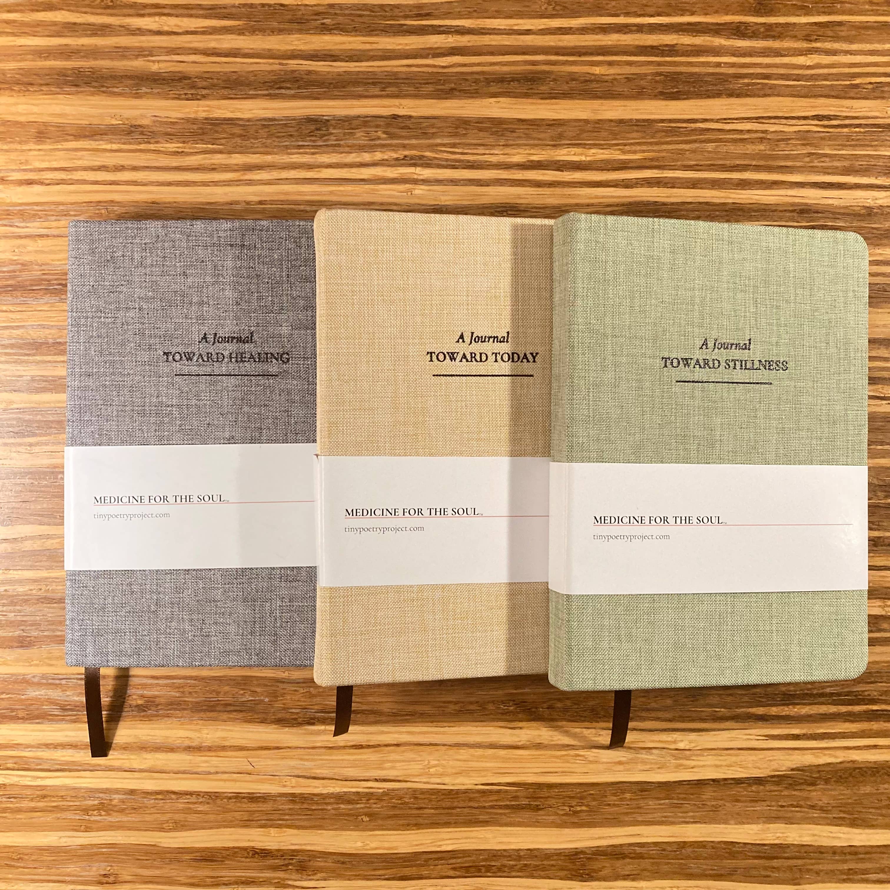 tiny poetry project - Wholesale Journal/Diary - Linen Journal TOWARD HEALING4