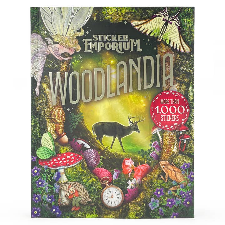 Sticker Emporium: Woodlandia Scrapbooking Sticker Book for wholesale by Cottage Door Press