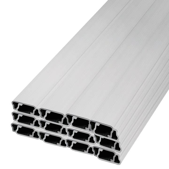 Hard Rock Health Stores - Venta al por mayor Material para manualidades - Alambre de resorte y canal de bloqueo, paquete de resorte de 2 m y canal en U para invernadero10