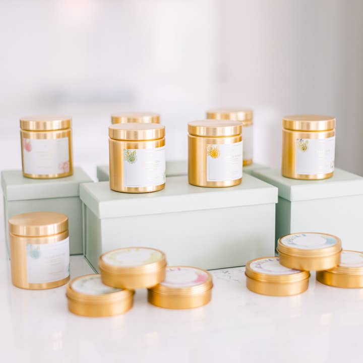 Nokomis Home Fragrance - Wholesale Jar/filled candle - Capri Coast Coconut Soy Candle2