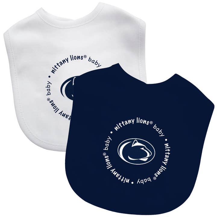 Penn State Nittany Lions - Lot de 2 bavoirs pour bébés pour la vente par Masterpieces Puzzles