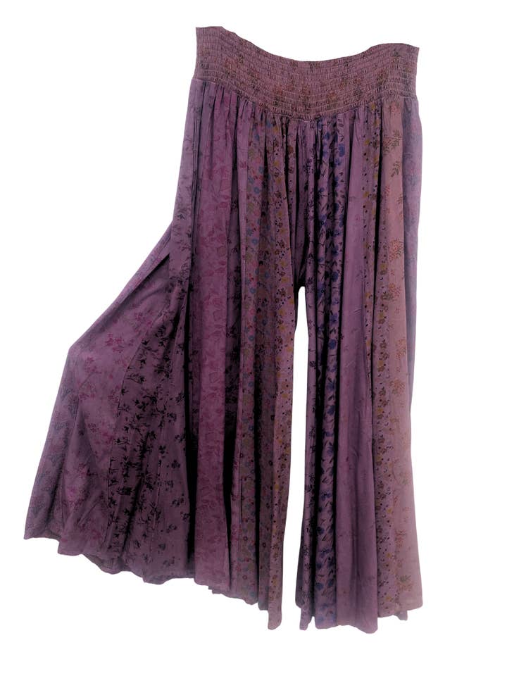 Blue Sky - Wholesale Pants - Women's - 6287 Day Tripper Pants Patchwork Rayon4