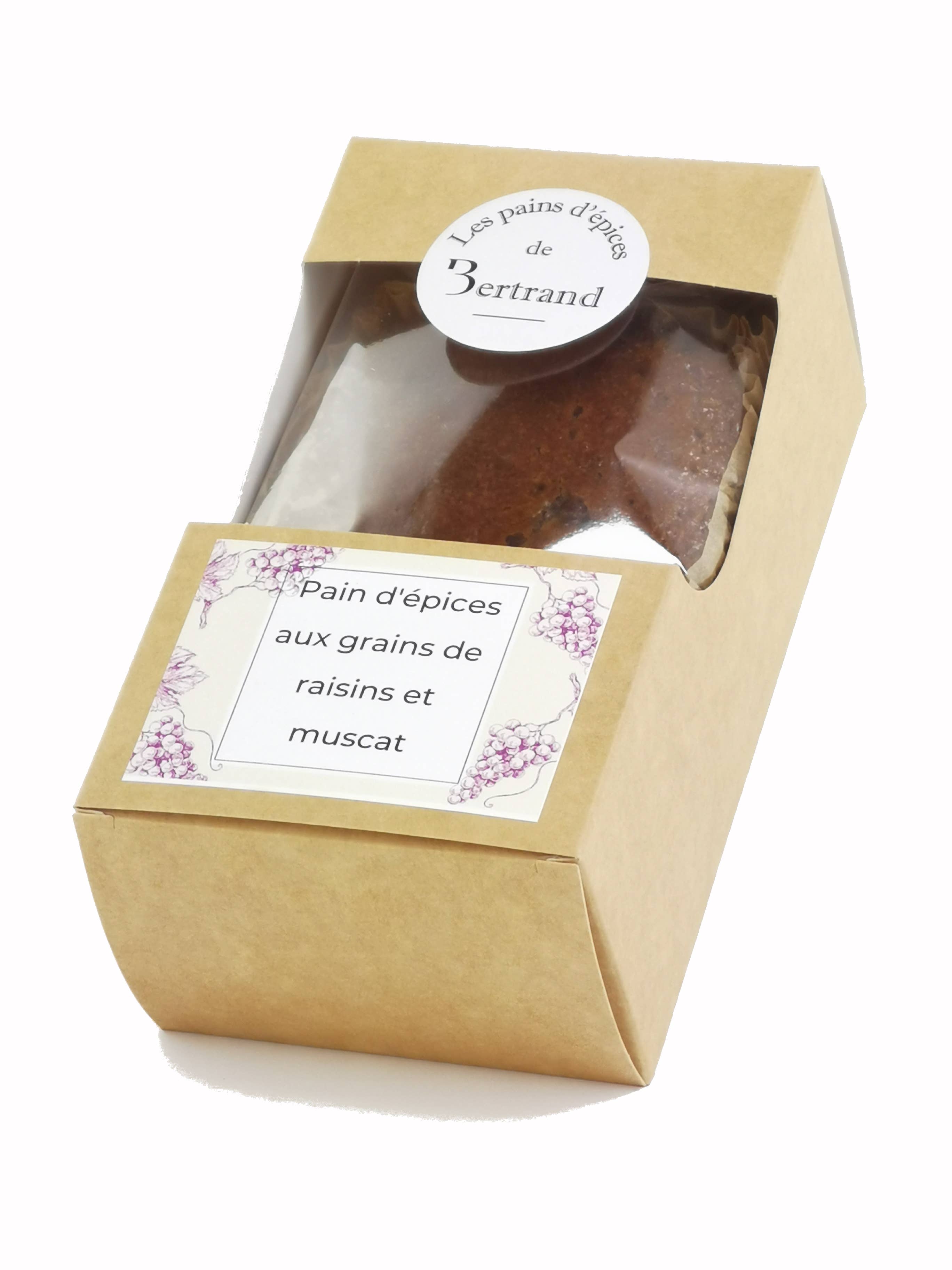 LES PAINS D'EPICES DE BERTRAND - Wholesale Bread Mix - Gingerbread with grape grain and muscat