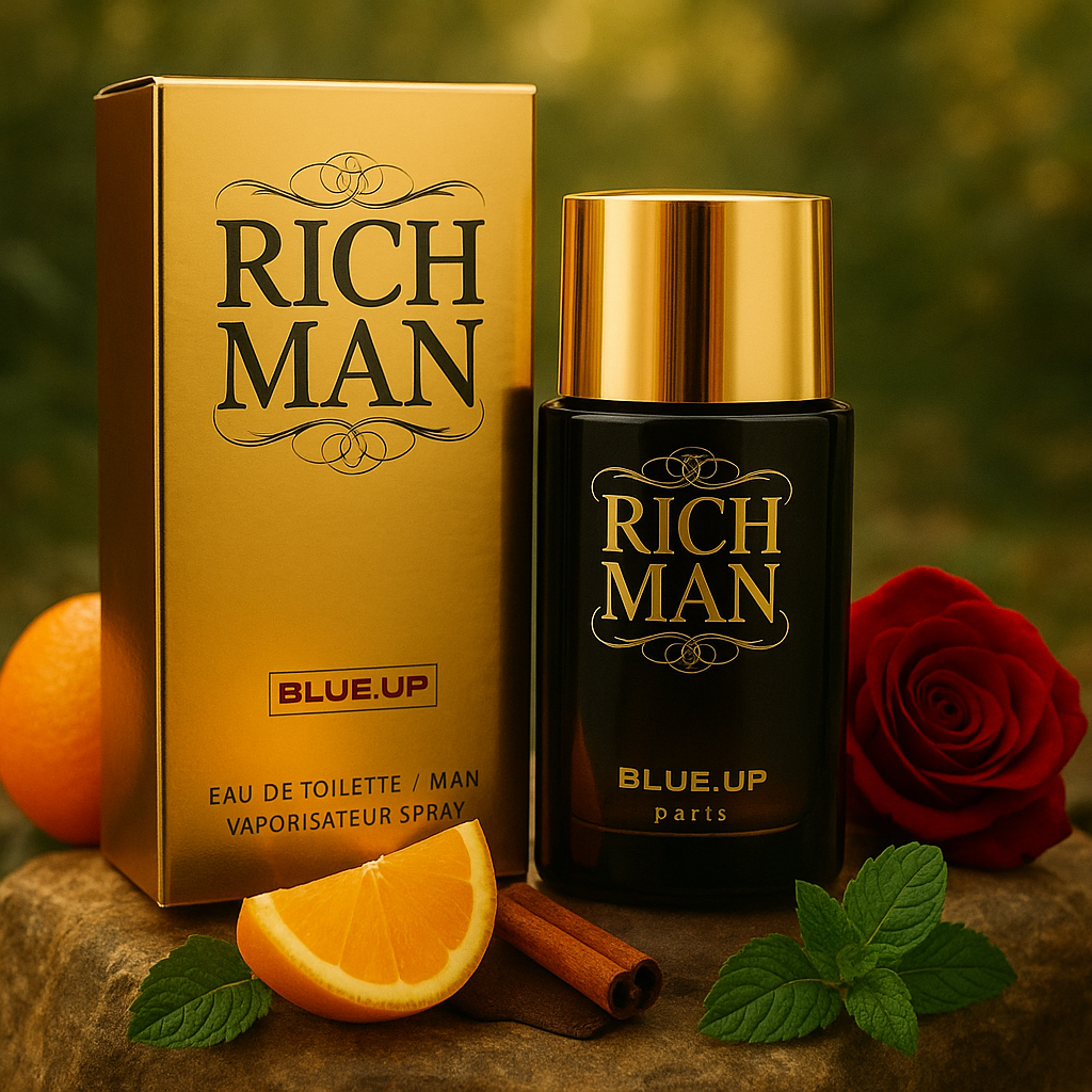 SDI-PARIS - Wholesale Perfume/Eau de Toilette - Blue-Up Rich Man Duke – Men's Eau de Parfum 100 ml6