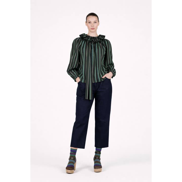 Gestreifte Bluse für den Großhandel von Lo Neel