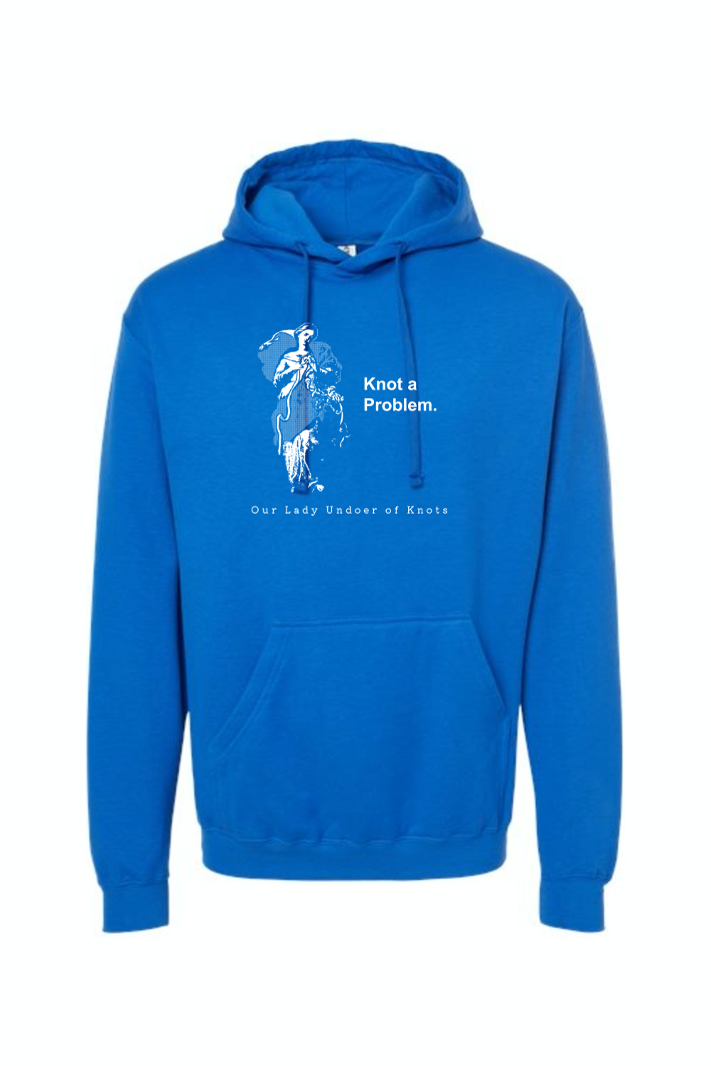 Sock Religious - Wholesale Hoodie - Unisex - Knot a Problem - Our Lady Undoer of Knots Hoodie Sweatshirt1