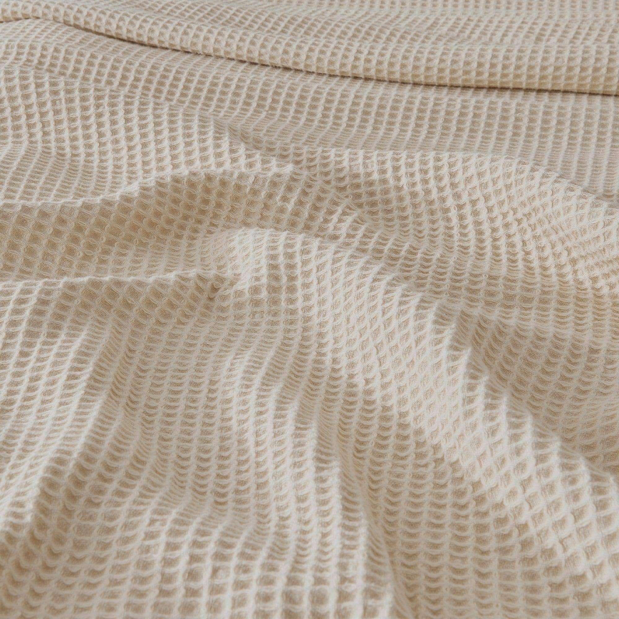 BH Collective - Wholesale Bedding Blanket - Bed Blanket - 100% Cotton Waffle Weave - Mikala Collection16