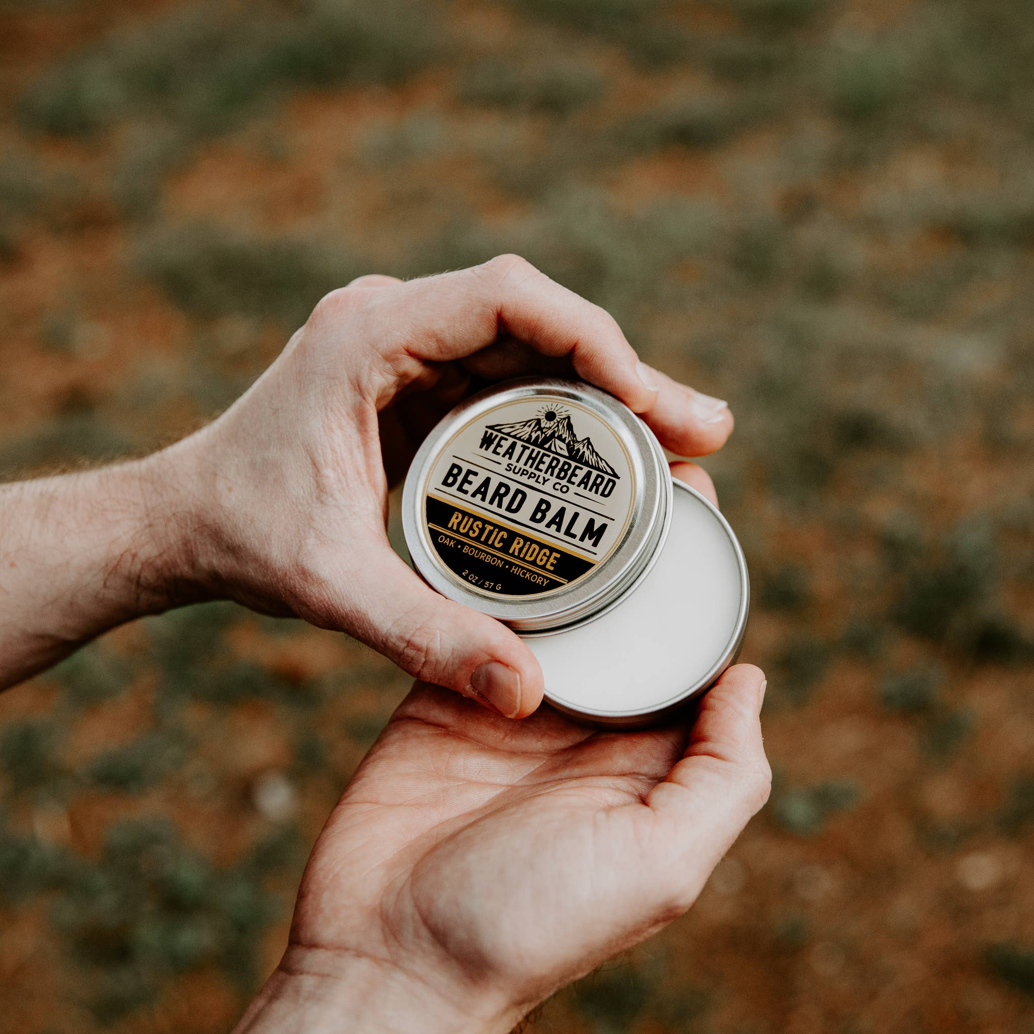 Weatherbeard | Beard Oils, Balms, Butters, & Cologne For Men - Wholesale Beard Styling Product - Rustic Ridge Beard Balm - Oak, Hickory, Bourbon4