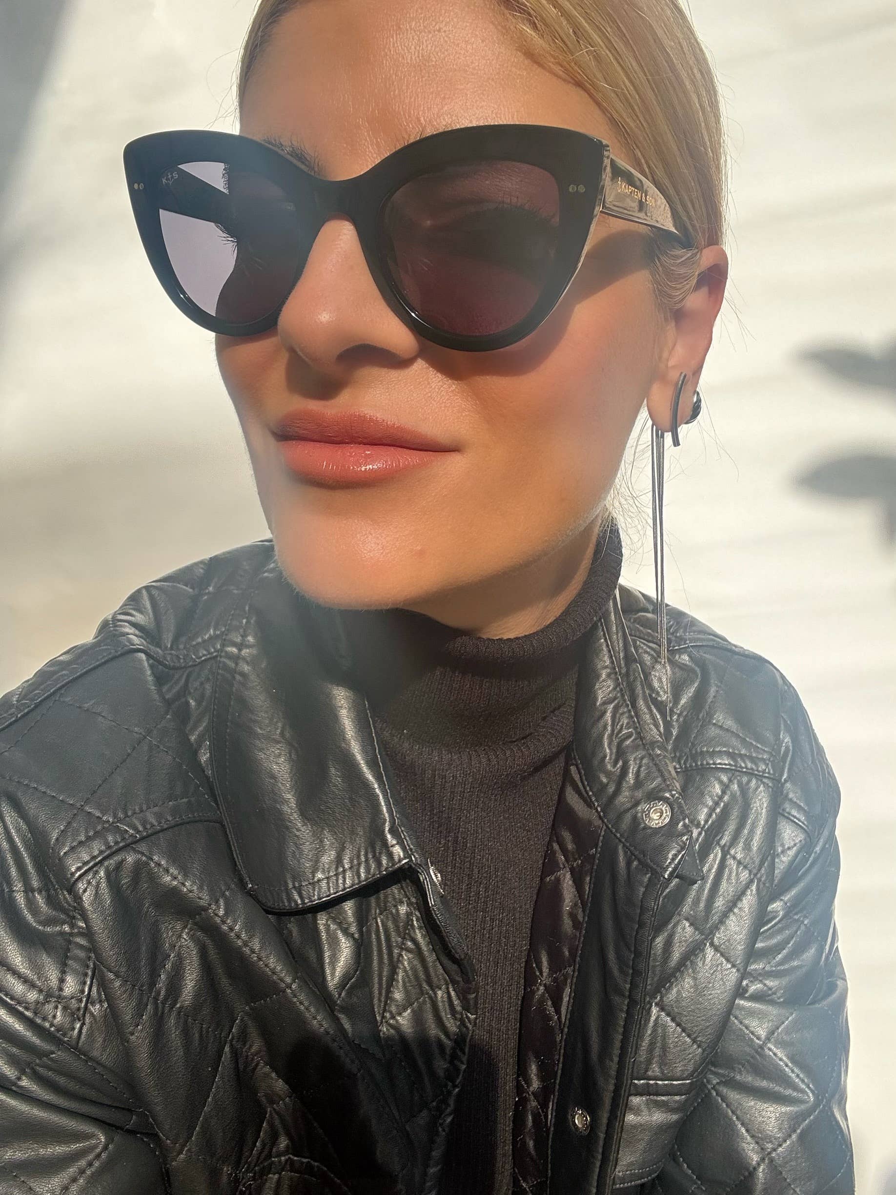 Christina Christi - Wholesale Dangle Earrings - Long Silver Earrings, Minimal Silver Earrings, Long Earrings4