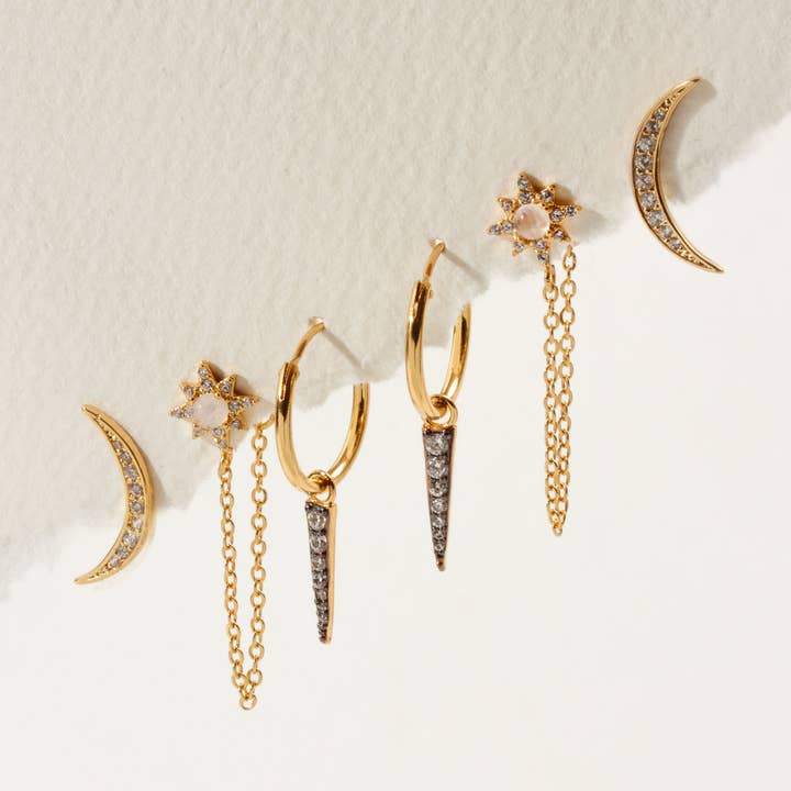 Luna Norte - Wholesale Jewellery set - Twilight Earring Set- Moonstone0