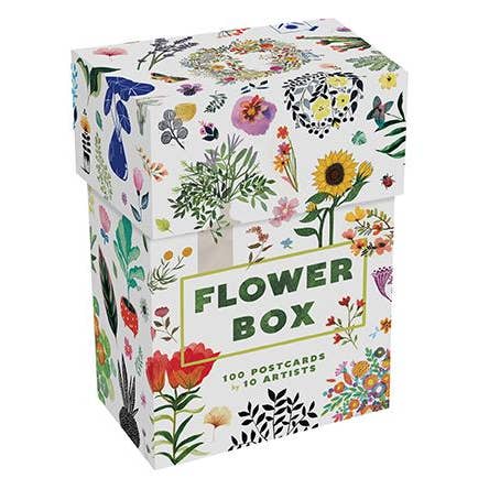 Chronicle Books - Wholesale Postcard Set - Flower Box