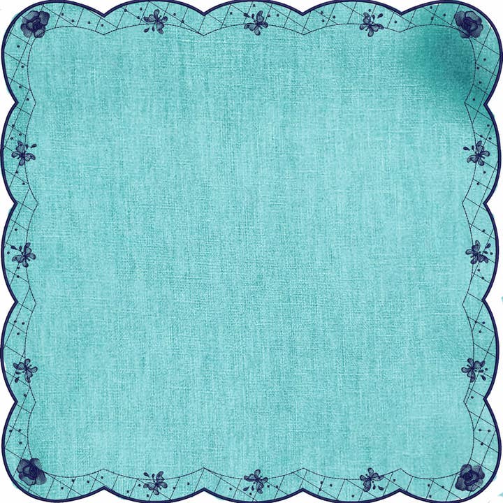 Iza Silva -Luxury Tableware - Wholesale Dinner & Cloth Napkin - The Original -Florentine Collection -Napkins -Various Colors