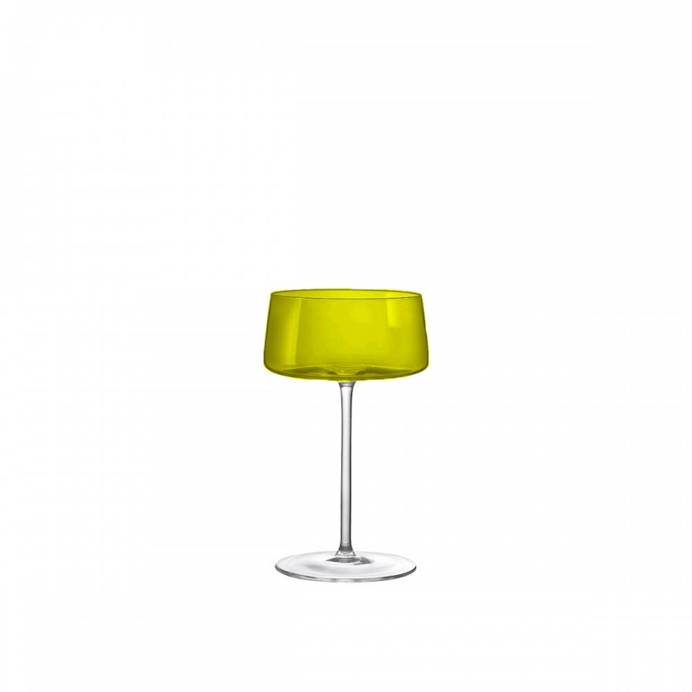 AULICA – wholesale Champagneglas – Champagnekupor 6 färger 230 ml - set om 69