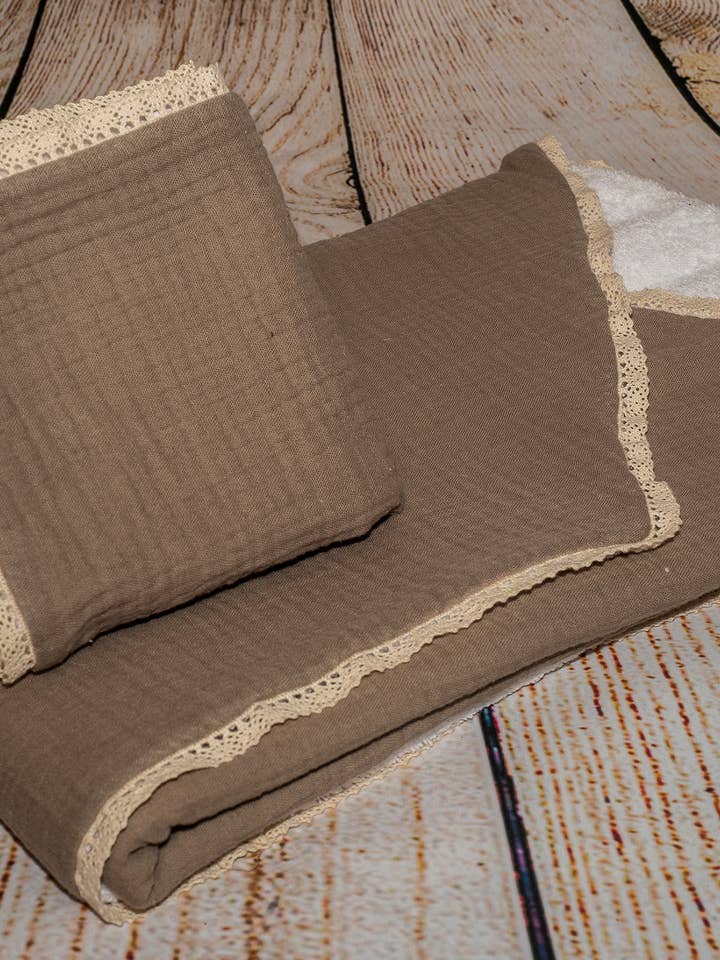 Chocolate Bamboo Swaddle for wholesale by Majetes