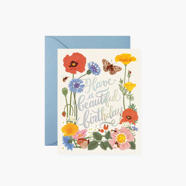 Botanica Paper Co. - Wholesale Birthday Card - BOTANIST BIRTHDAY | greeting card