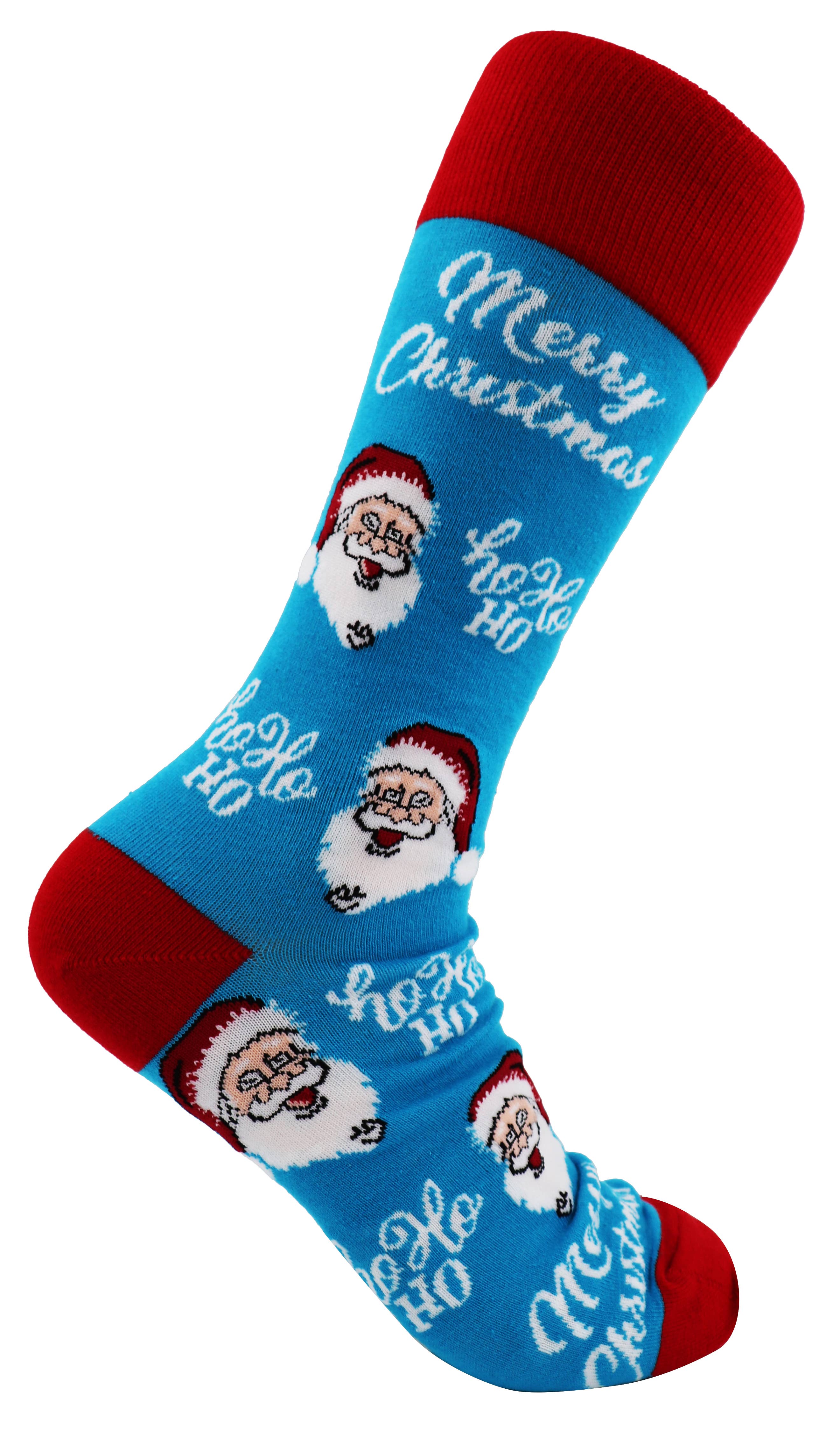 SoXcellent - Vente Chaussettes – unisexe - Chaussettes fantaisie unisexes Merry Christmas Santa Claus Hohoho7