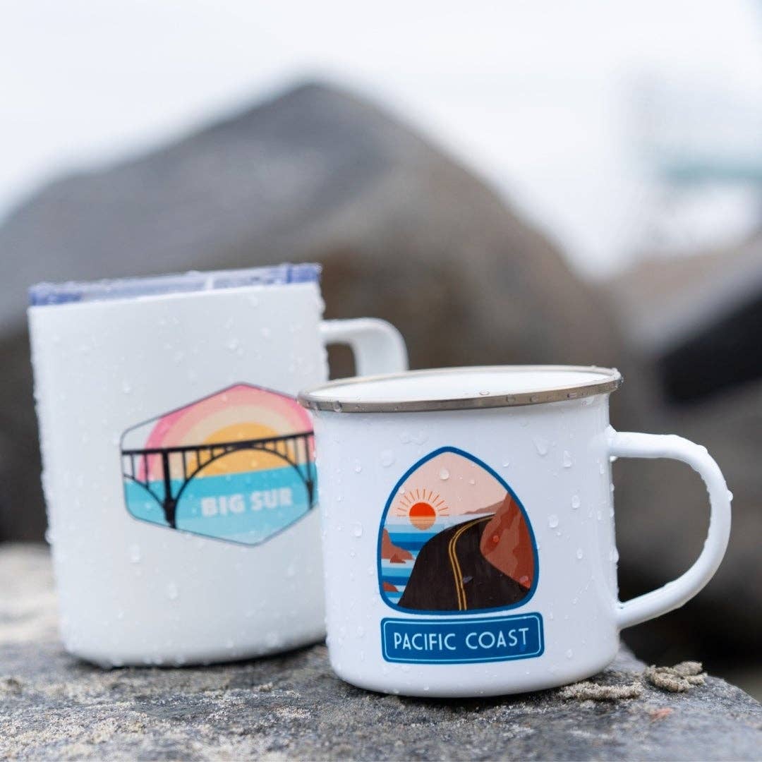 Human Nature Designs - Wholesale Insulated Mug/Tumbler - Big Sur Mug - Insulated Camping Mug, 12 oz2