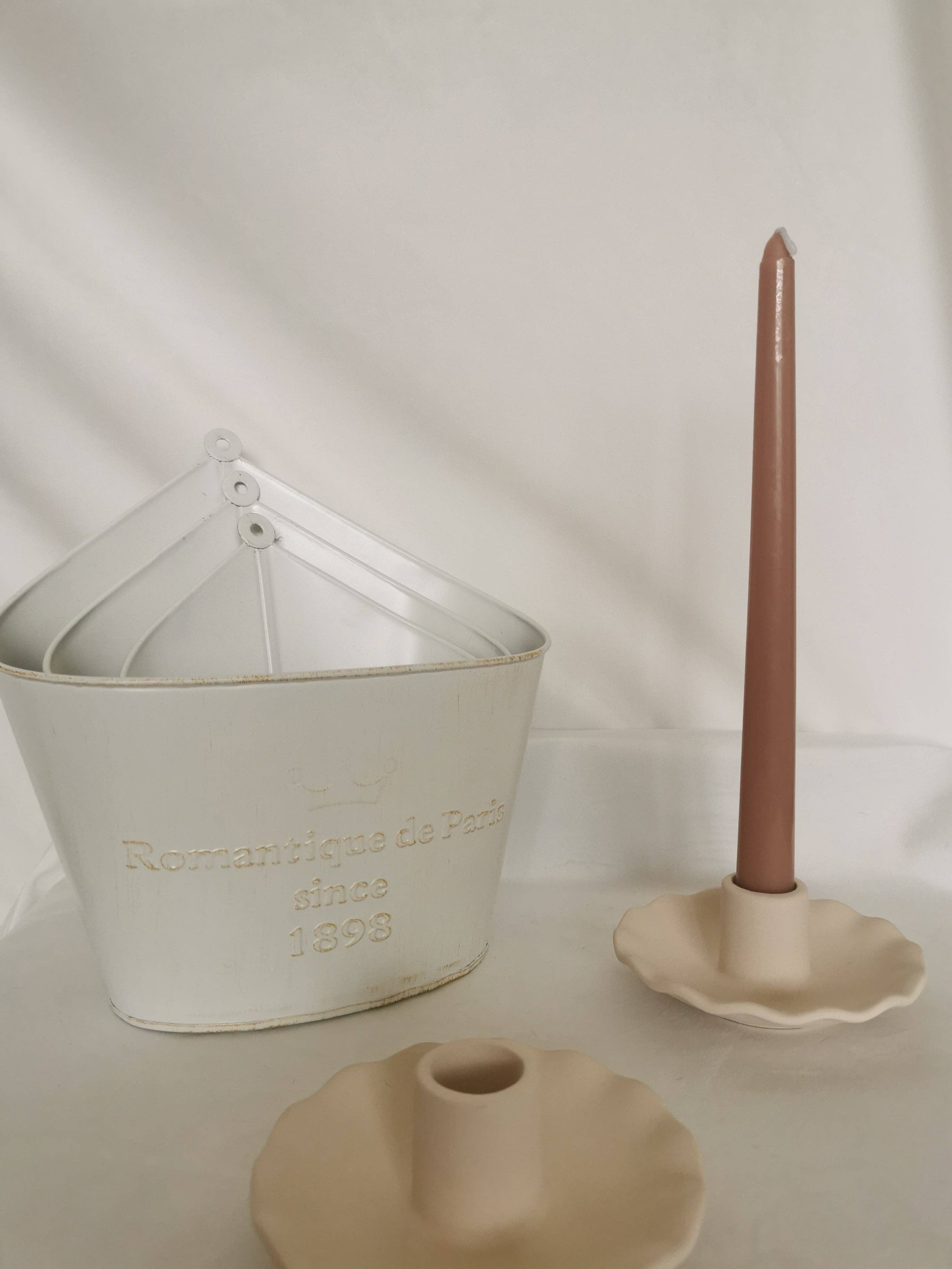 Casa Style - Wholesale Bucket/Pail - Irregular Shape Rustic Look Tin Bucket Set of 33