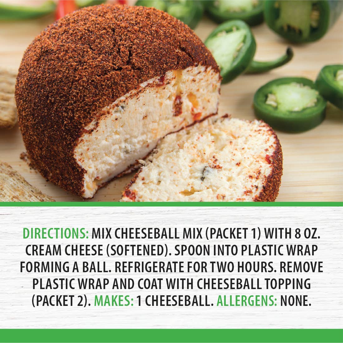 Rada Cutlery - Wholesale Cheese - Sweet Hot Pepper Jelly Cheeseball1