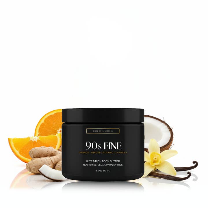 MANTEIGA CORPORAL FINA DOS ANOS 90 por atacado de Body of a Goddess