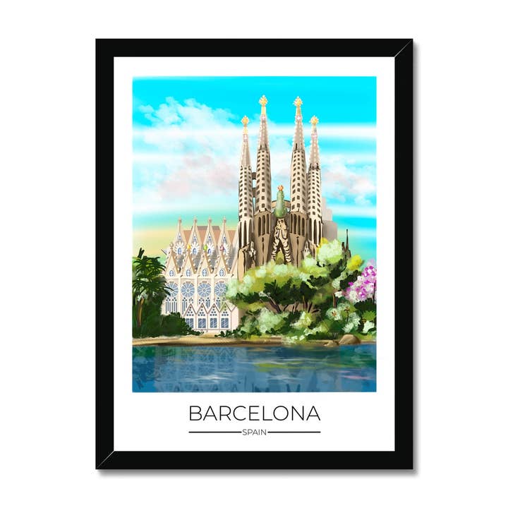 Dreamers who Travel - Wholesale Poster - Poster afdrukken van Barcelona18