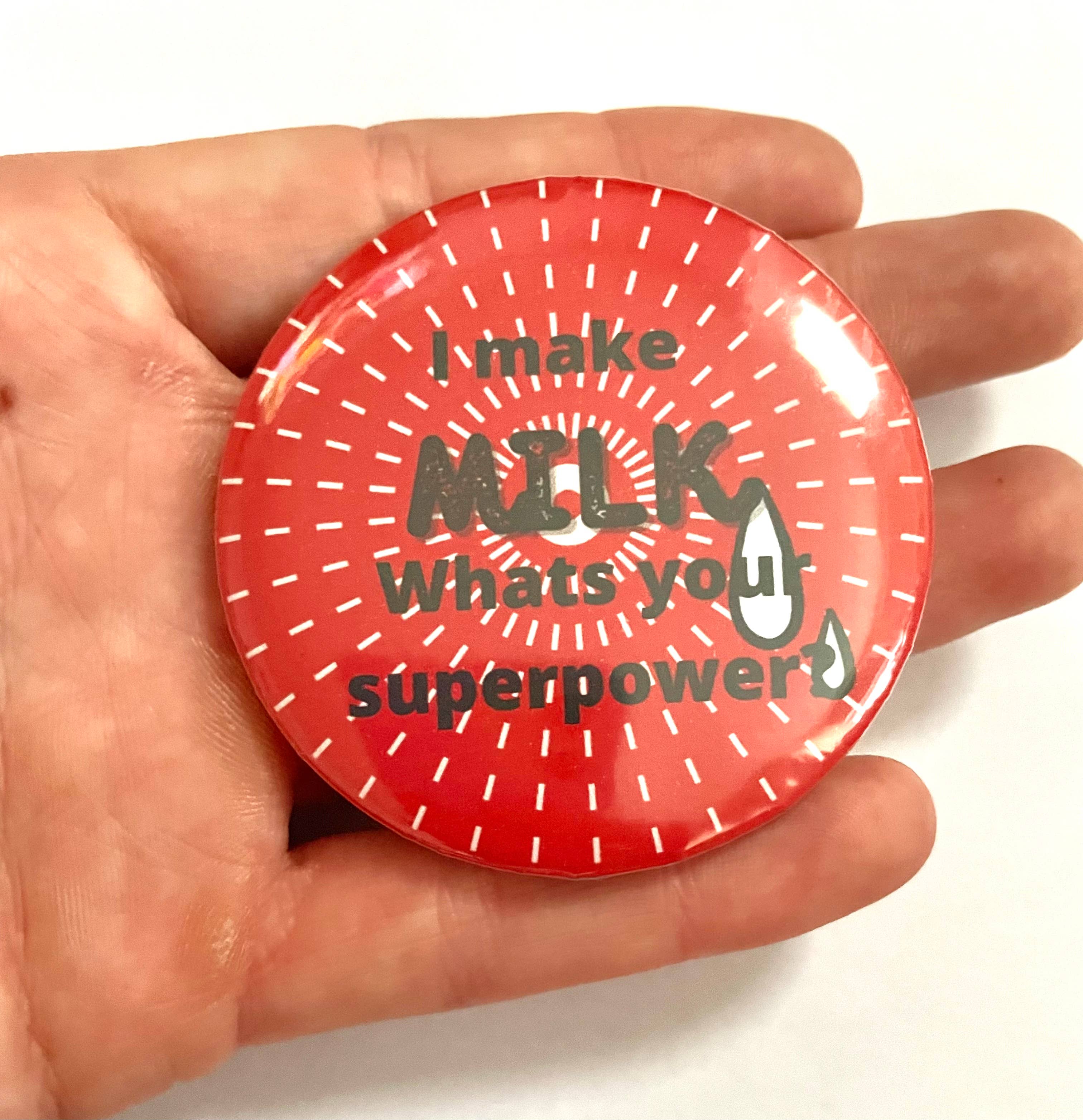 Positivi-Ties - Venta al por mayor Botón/prendedor - insignia de lactancia materna, placa de positividad, botón pin back