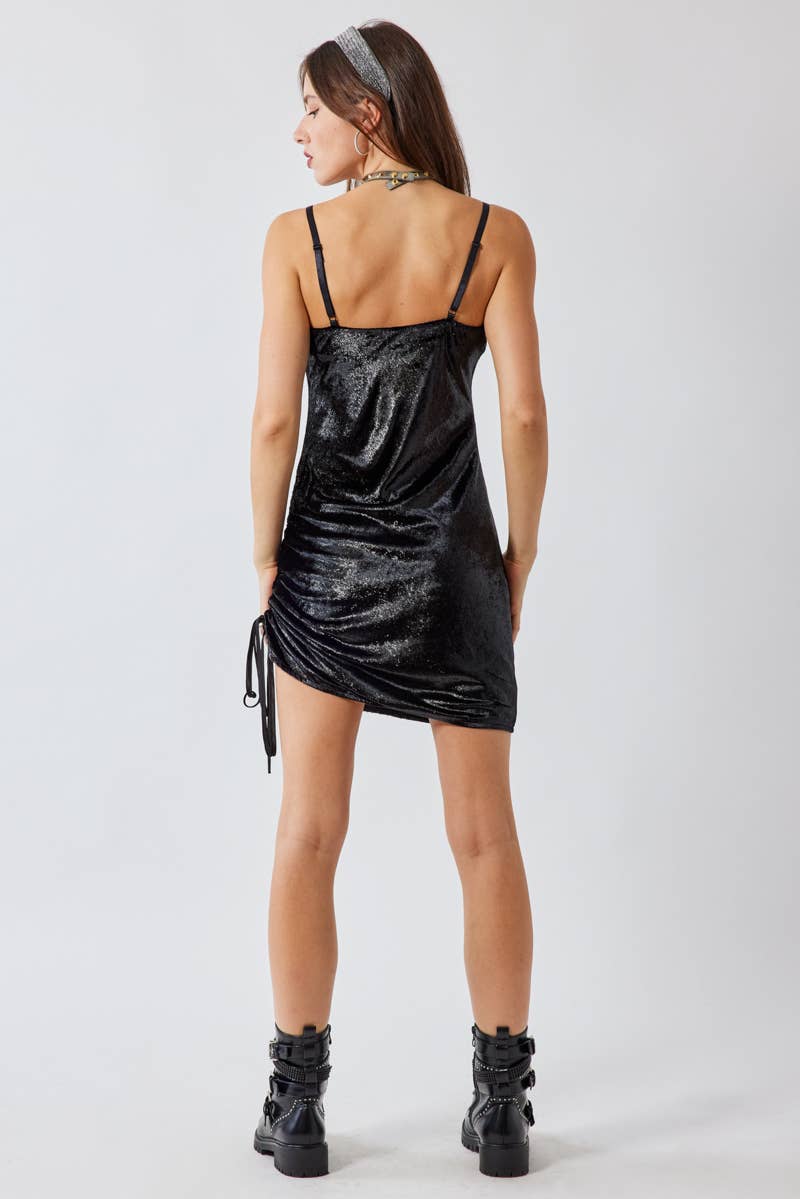 Signature 8 – wholesale Dress – Women's – Sparkling Velvet Dress -S3319C16