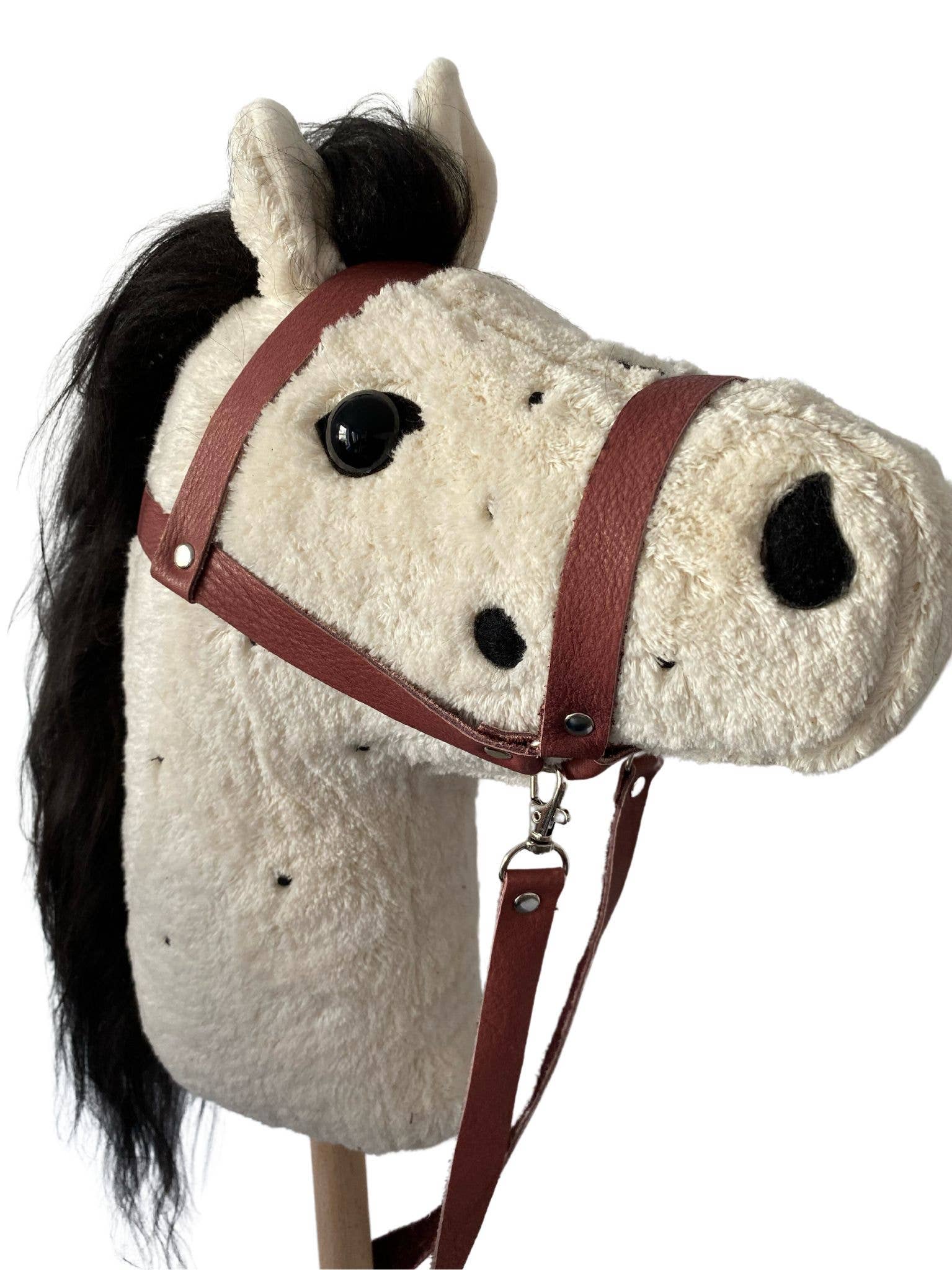 Pat & Patty - Wholesale Stuffed/Plush Toy - Kids & Baby - Organic eco kids mini hobby horse “Dot” /STOKW-3553