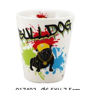 Faye - Wholesale Coffee Mug - 'Snoop' cup Ø6.5 X H.7.5 cm/125 ml0