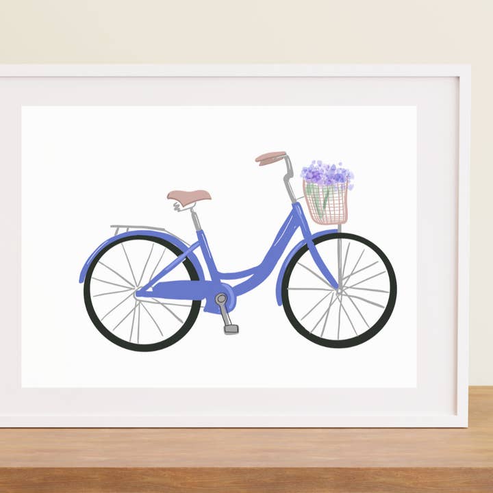 Vélo de plage cruiser pour la vente par Tiny Ink Boston