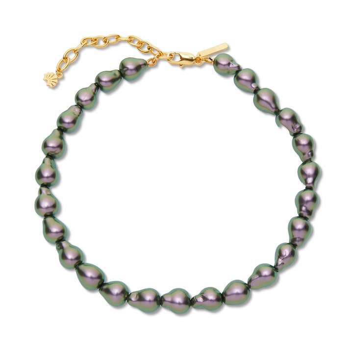 Lele Sadoughi - Wholesale Beaded/Pearl Necklace - TAHITIAN PEARL BAROQUE COLLAR NECKLACE