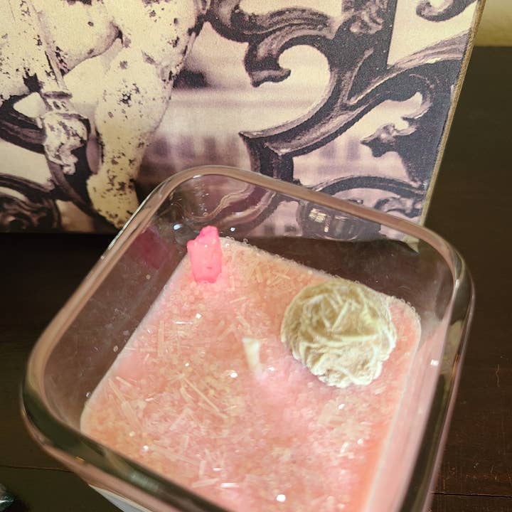 Starstruck Candles - Wholesale Jar/Filled Candle - Angel Guidance Crystal Intention candle1