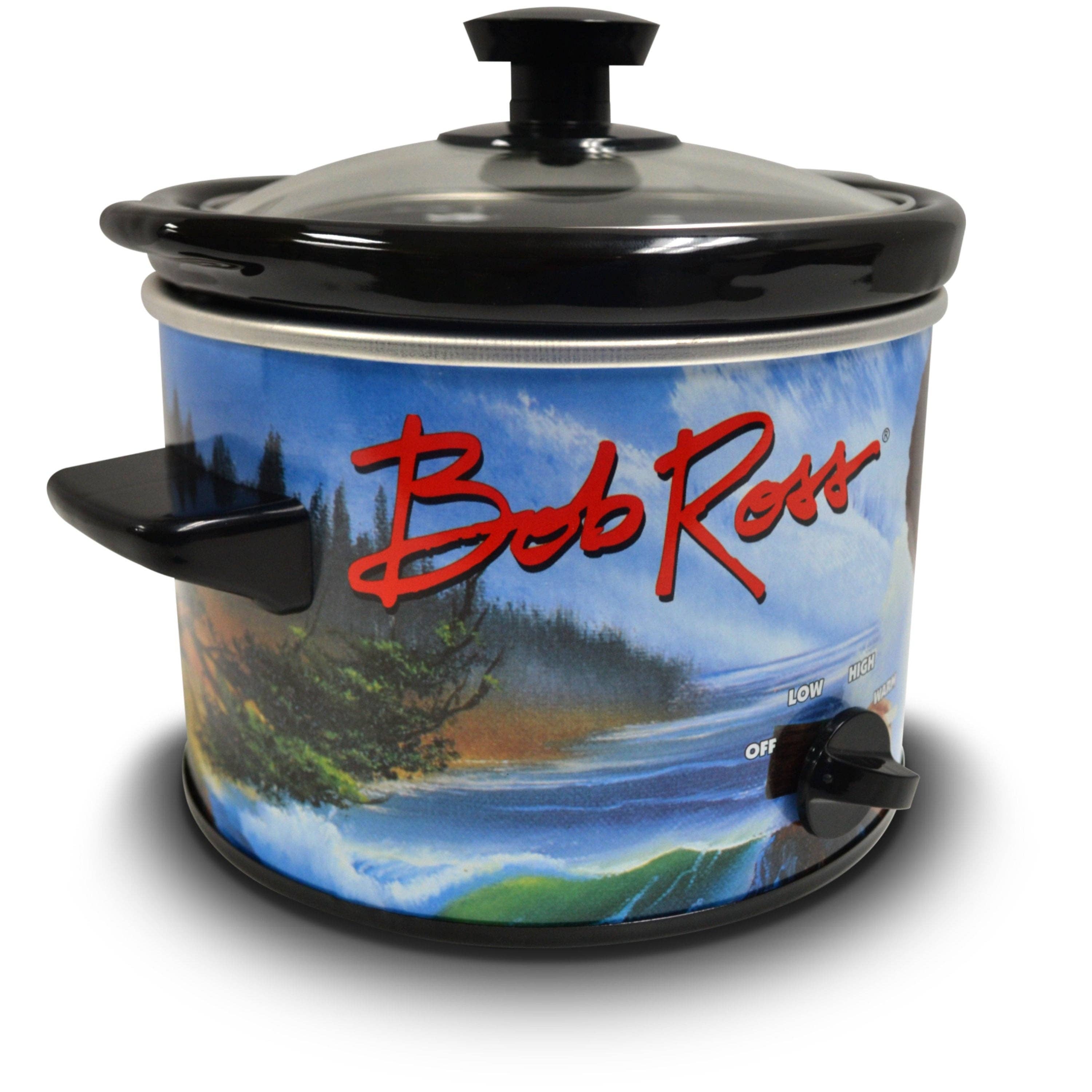 Uncanny Brands - Wholesale Kitchen Appliance - Uncanny Brands Bob Ross 2-Quart Slow Cooker8