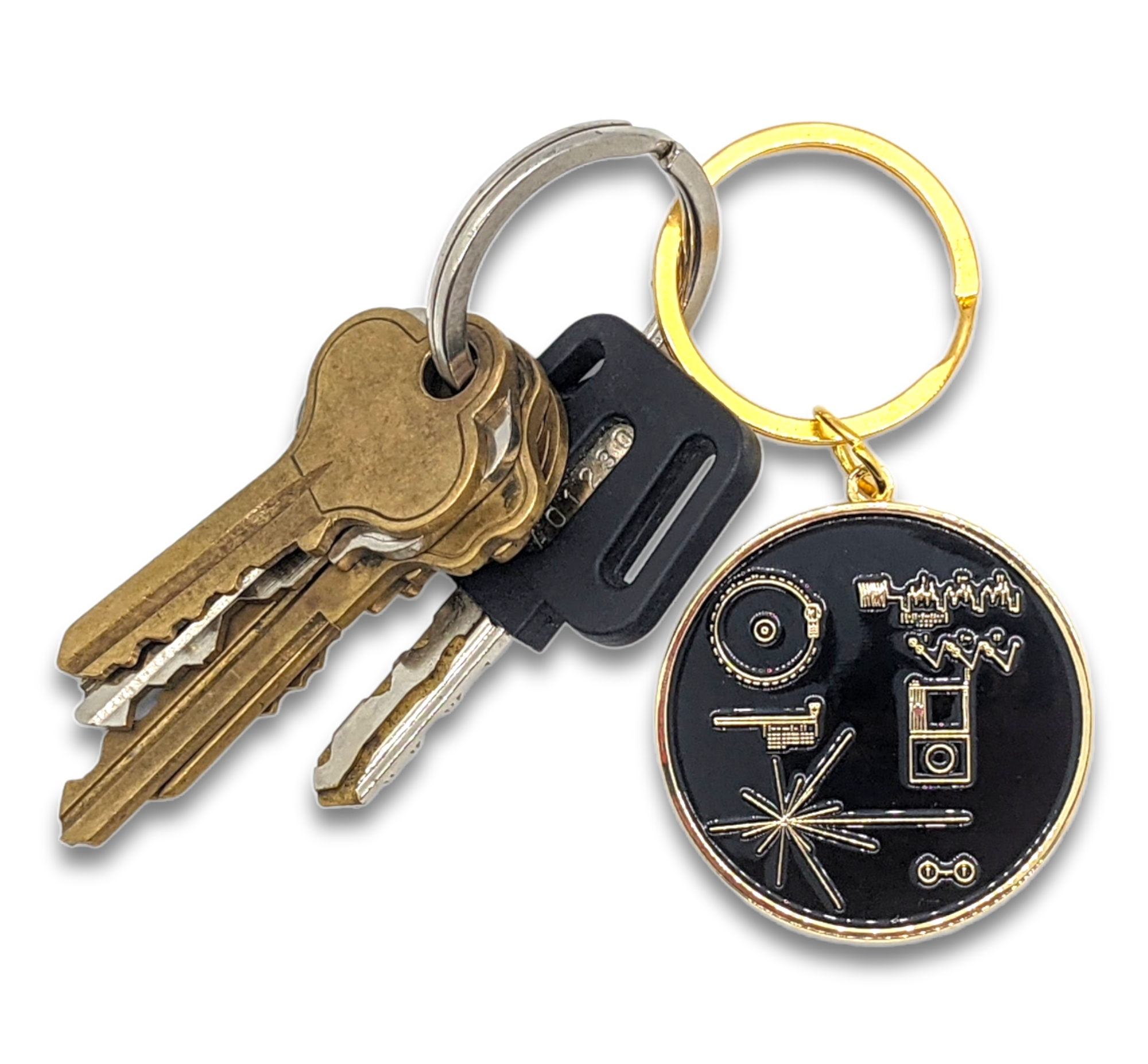 PINtelligentsia - Vendita all'ingrosso Portachiavi - Unisex - Ciondolo portachiavi bifacciale della NASA Voyager & Perseverance!3