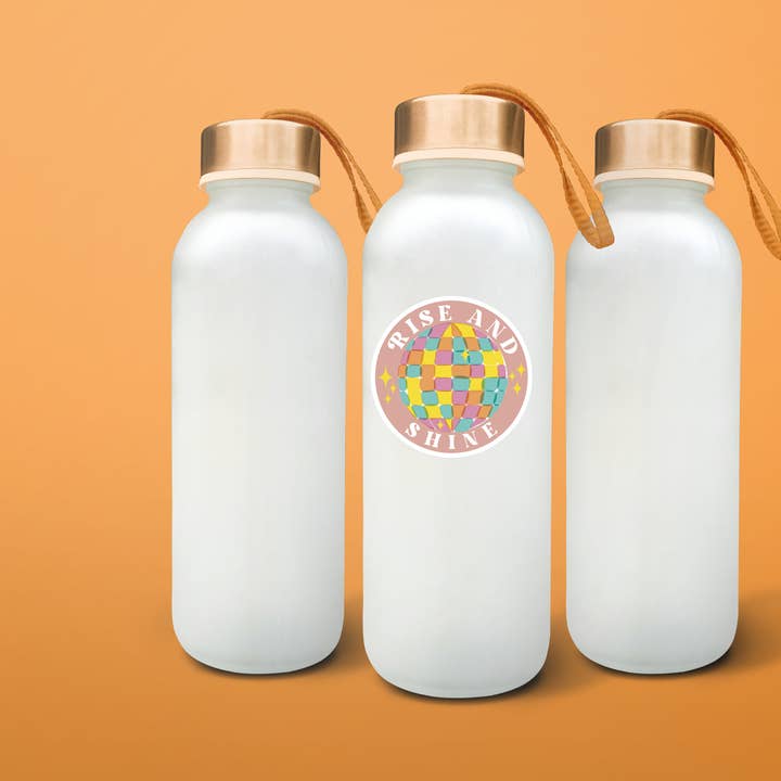 Wildwind Lane - Wholesale Sticker - Disco Rise & Shine Vinyl Dishwasher Safe Sticker4