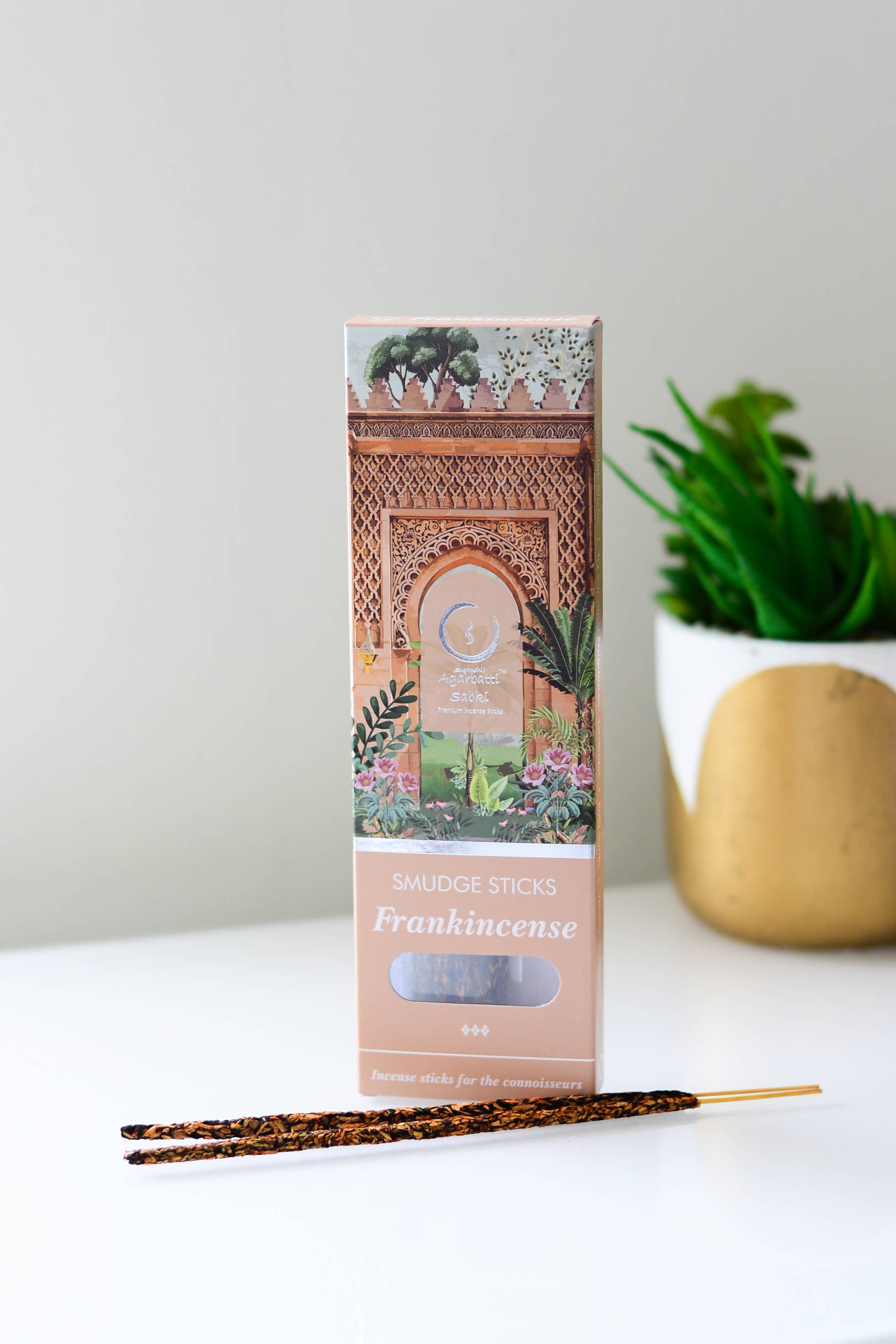 Auxilium Curations, LLC - Wholesale Incense - Frankincense Smudge Incense Sticks 16 sticks2