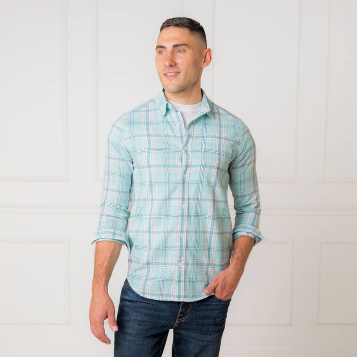 Linen Button Down Shirt for wholesale by Hope and Henry