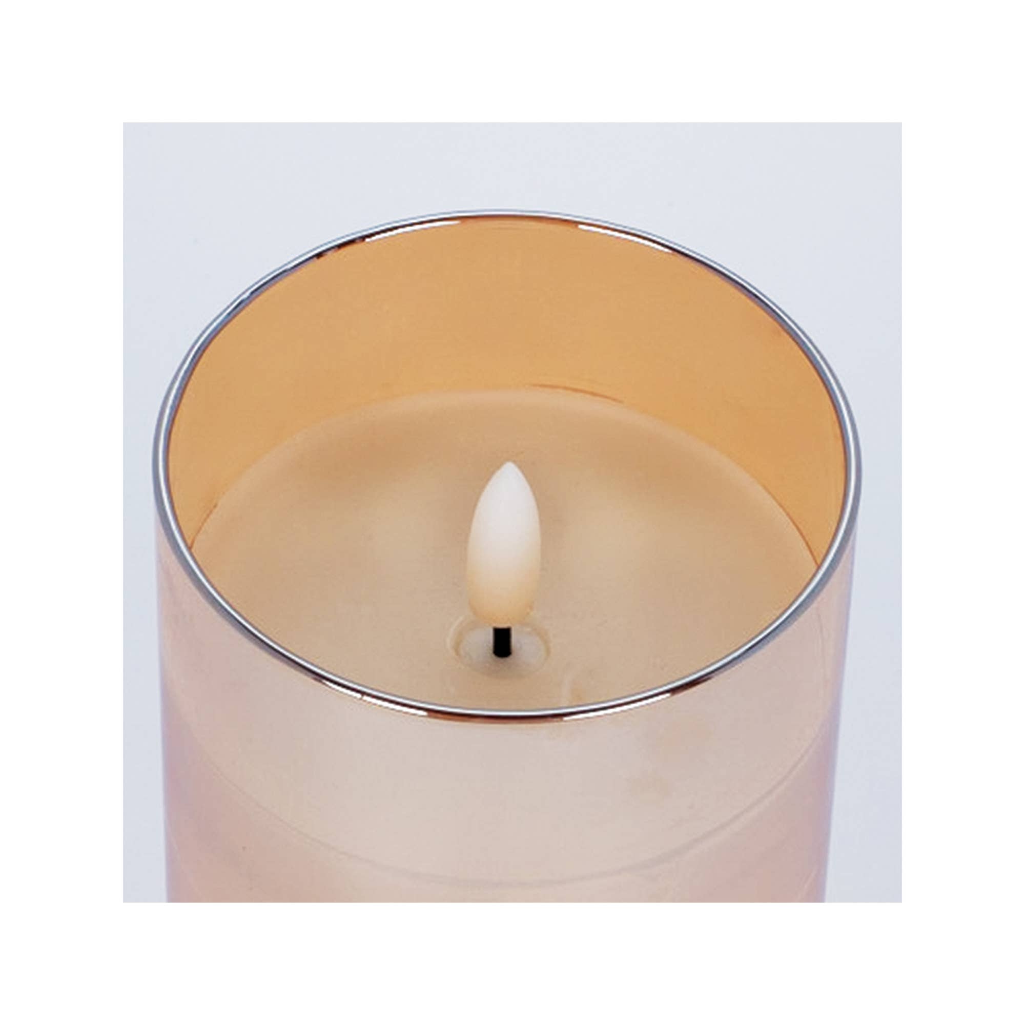 Cottage Garden - Wholesale Flameless Candle - LED Candle Serenity Prayer Gold 5in2