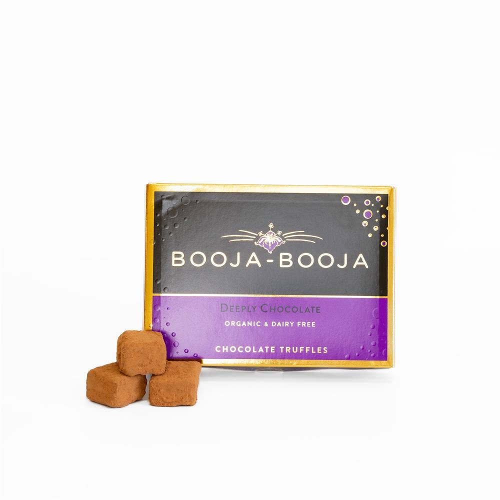 mOrganics Beauty - Wholesale Chocolate Box - Booja Booja Deeply Chocolate Chocolate Truffles 92g